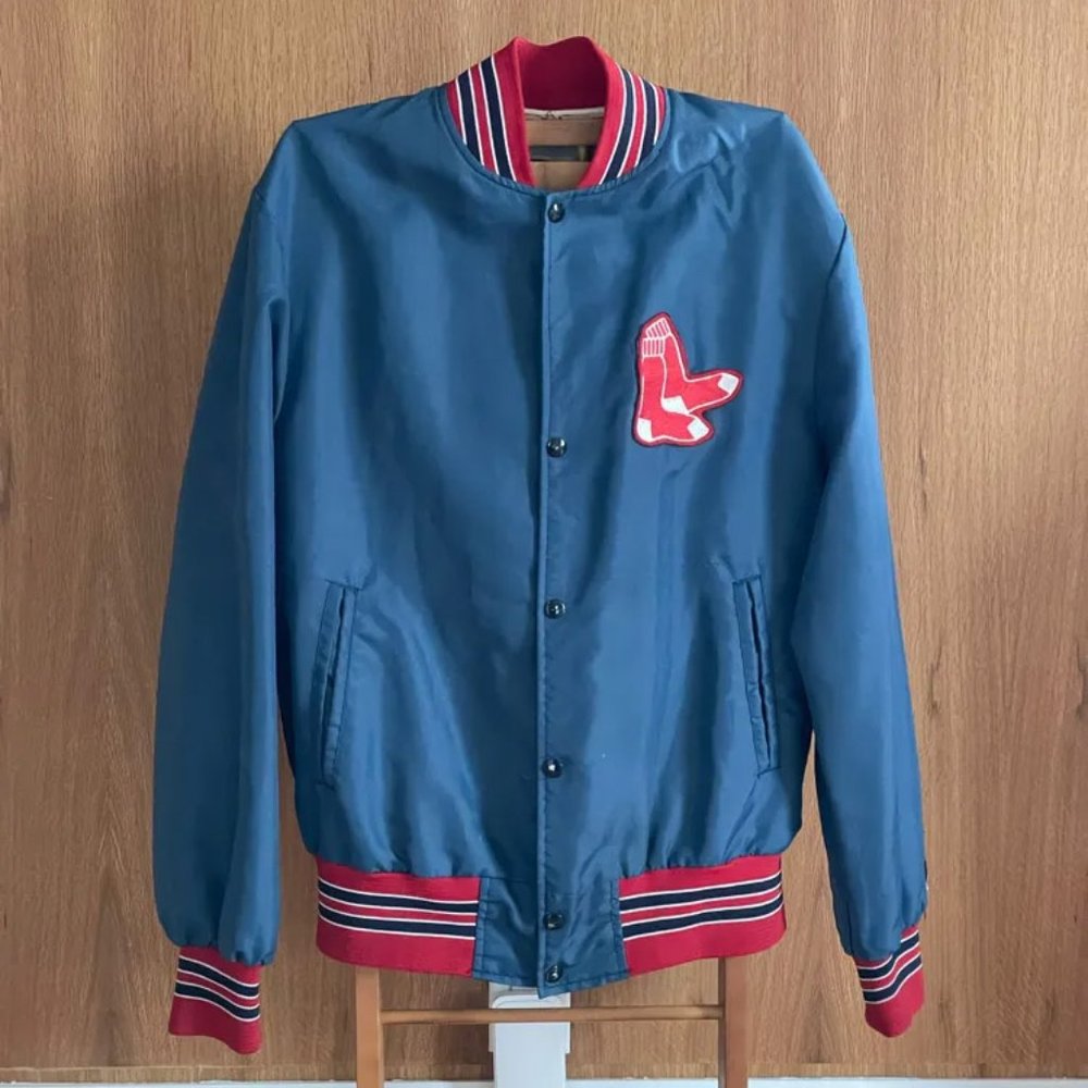 Vintage Red Sox baseball jacket